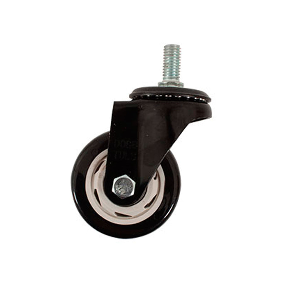 RODAJA PVC NEGRO ESPIGA ROSC 1/2 GIRA 3" DOGOTULS ZF5189