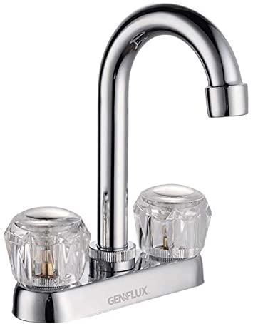 MEZCLADORA LAVABO 4" MANERAL ACRILICO
