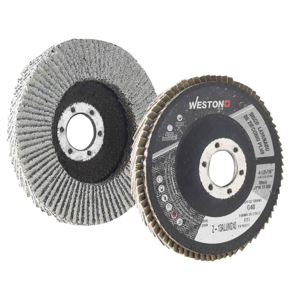 DISCO LAMINADO ZIRCONIA P/ALUMINIO C/RES