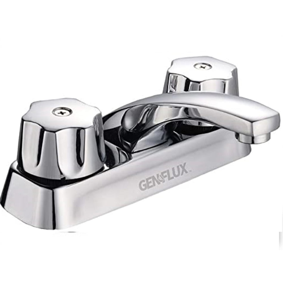 MEZCLADORA LAVABO 4 MANERAL METALICO