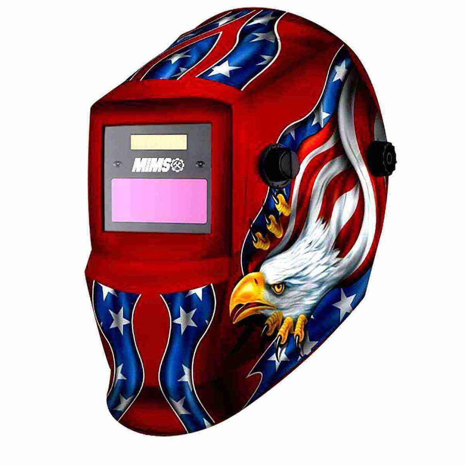 CARETA MIMS AGUILA ROJO/AZUL SENCILLA, W