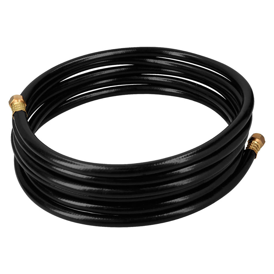 Manguera para gas 3/8' flexible negra de