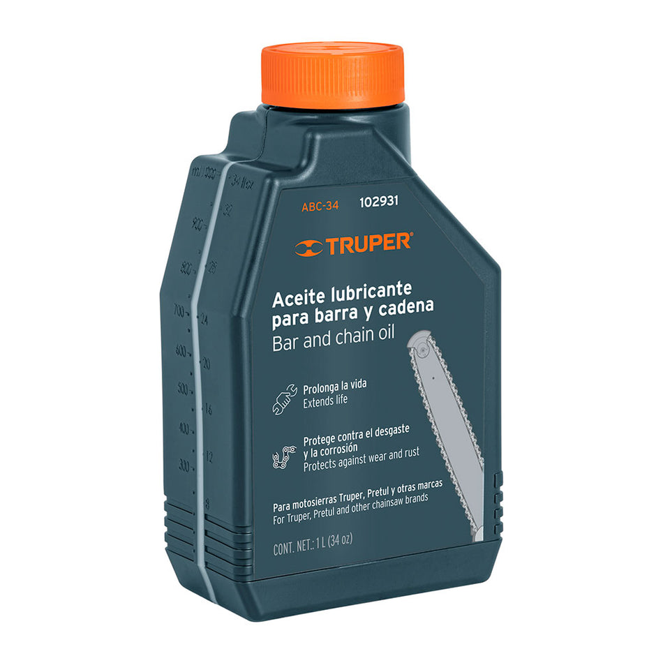 Aceite lubricante para barra y cadena de