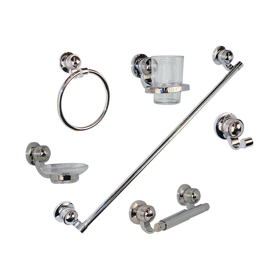 JGO.ACCESORIOS P/BAÑO CROMO ( ASIA ), RU