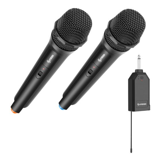 SISTEMA DE 2 MICROFONOS INALAMBRICOS