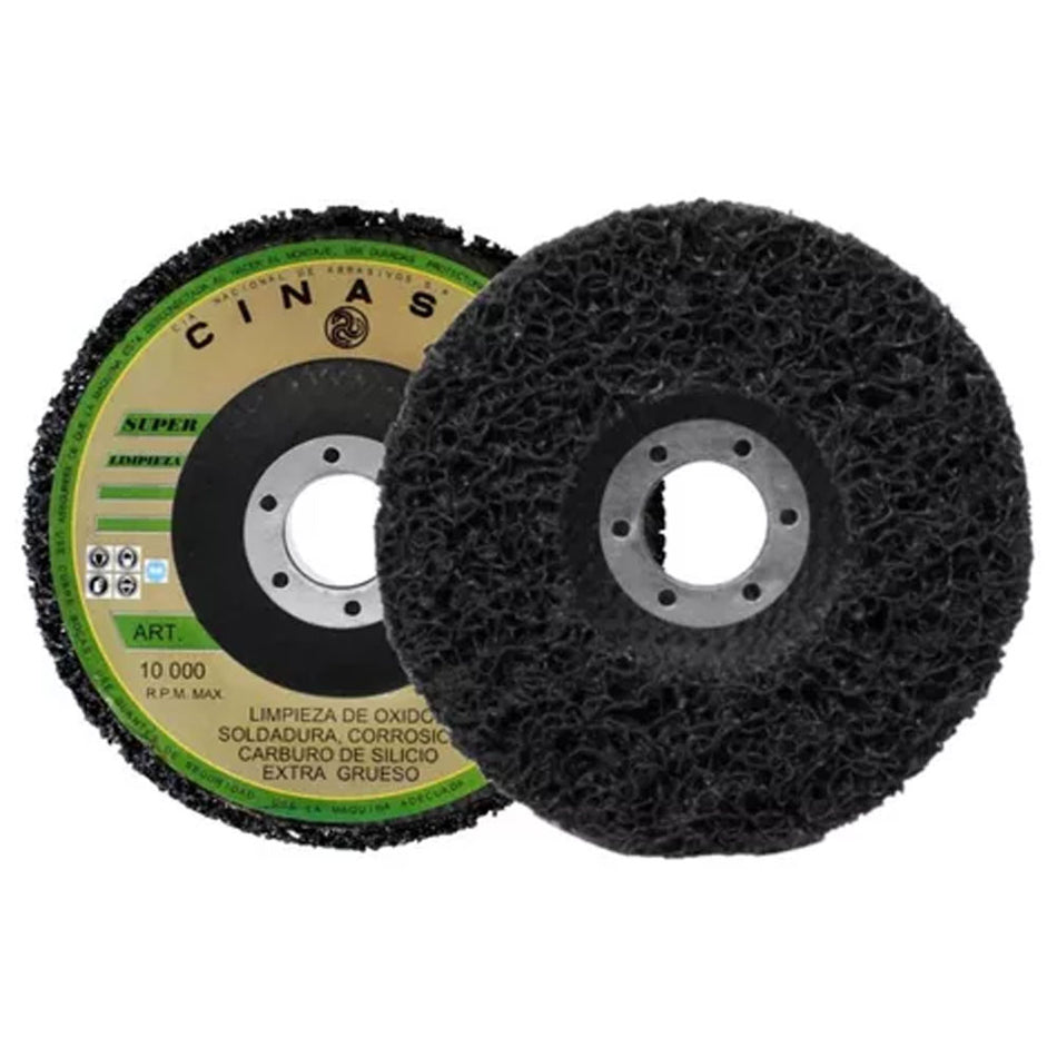 DISCO REMOVEDOR FIBRA NYLON 4-1/2"