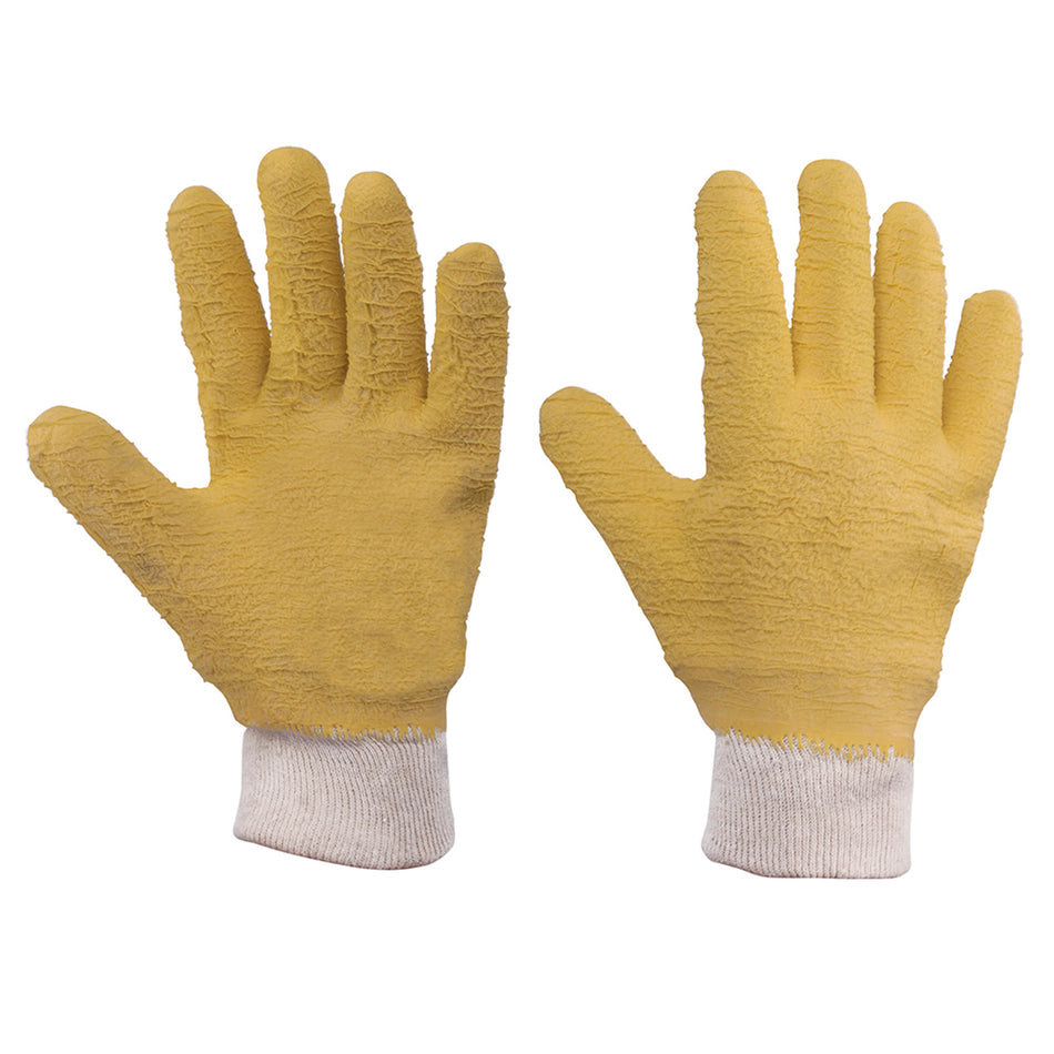 Guantes de algodón con recubrimiento de látex G Surtek GALA