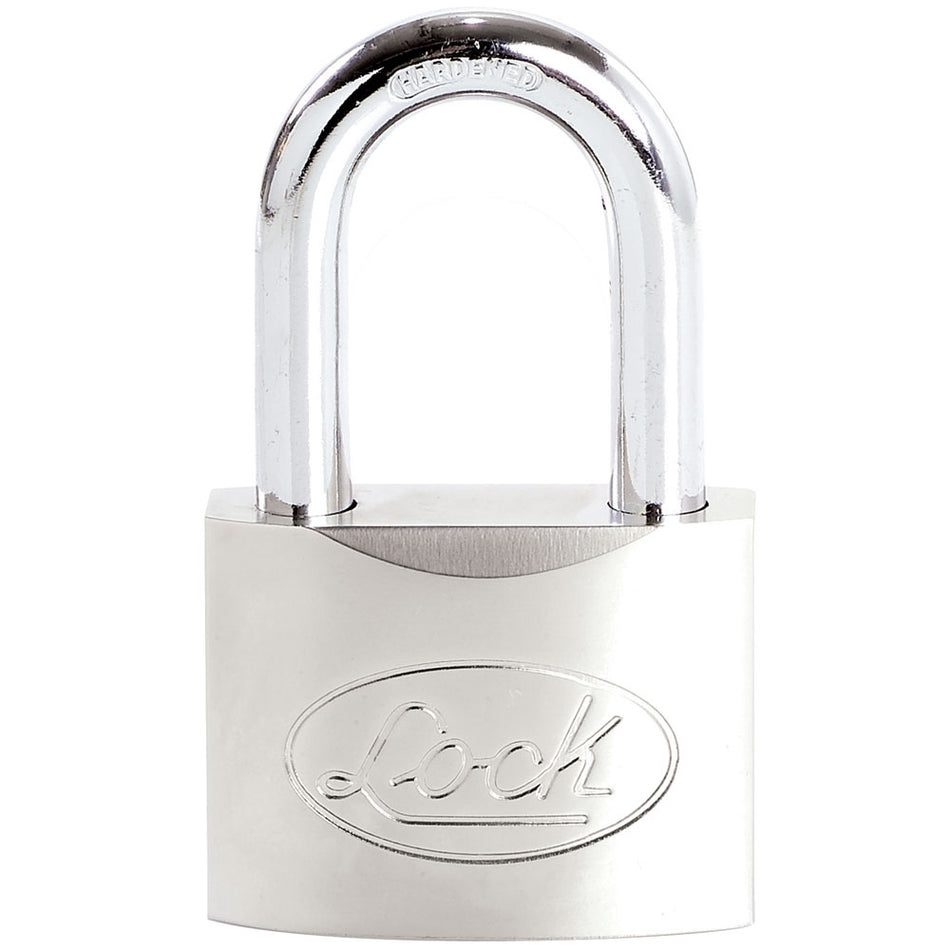 Candado de acero largo 60 mm, llave de disco Lock L22L60DCSB