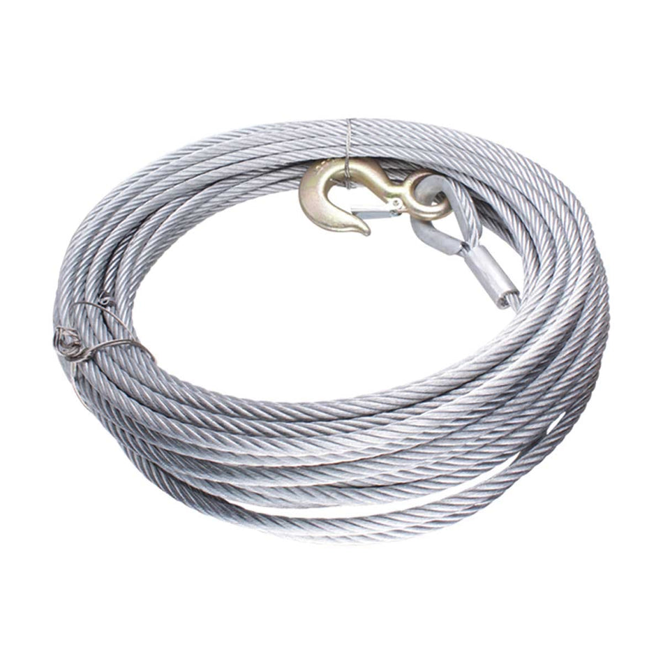 CABLE DE ACERO GALVANIZADO C/GANCHO 7X19