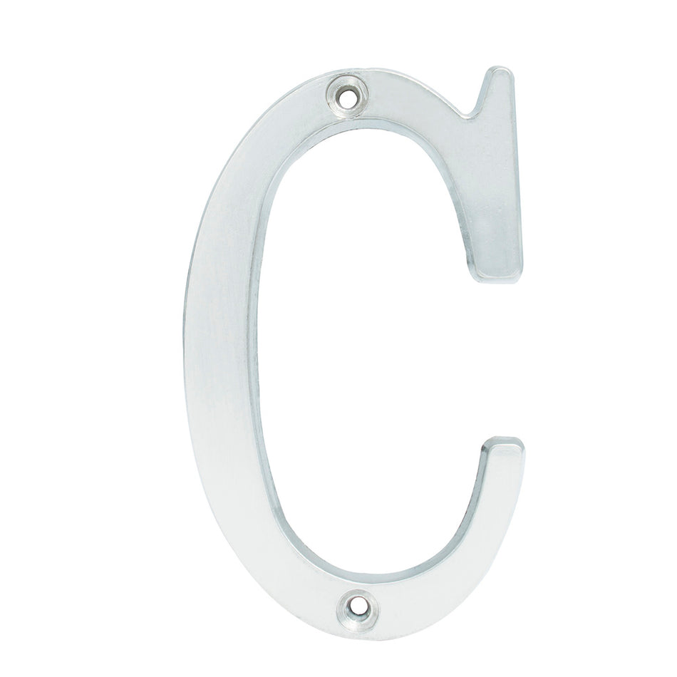 Letra C slim 4" níquel satinado Lock L701CCS