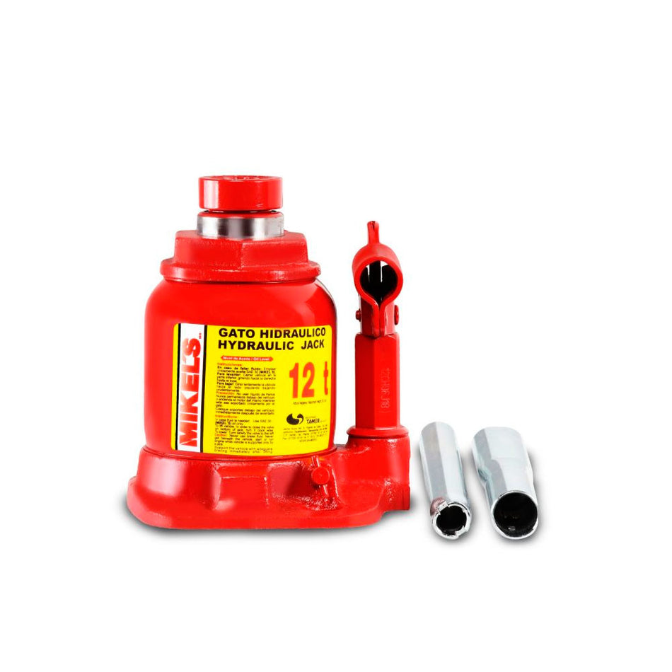 Gato hidráulico de botella con tornillo MIKELS GH-12CH
