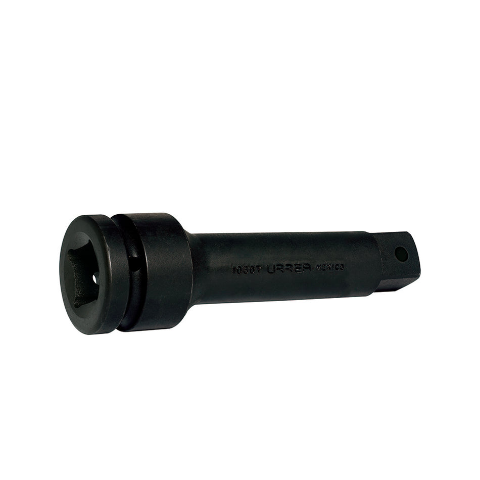 Extensión con barreno pasado para dado de impacto cuadro de 1", 7" Urrea 10607