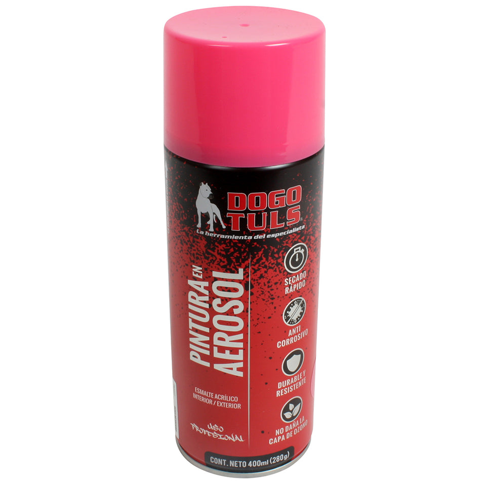 PINTURA AEROSOL BRILLANTE ROSA MEXICANO DOGOTULS PA4027