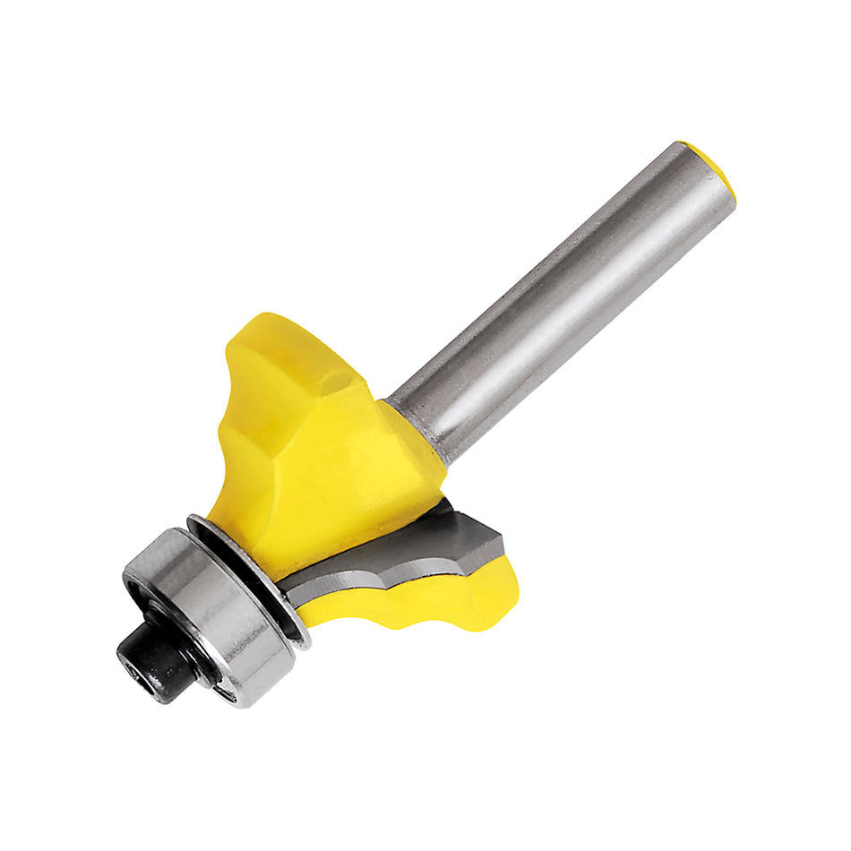 Broca para router de acero moldura clásica con balero 1-1/8" zanco de 1/4" Surtek 119279