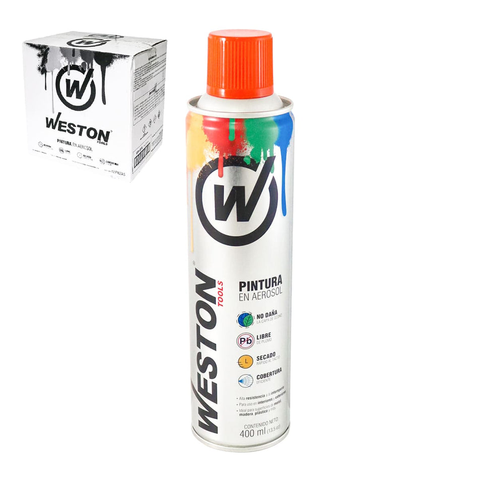 PINTURA AEROSOL NARANJA CHEVY 400ml (Pre