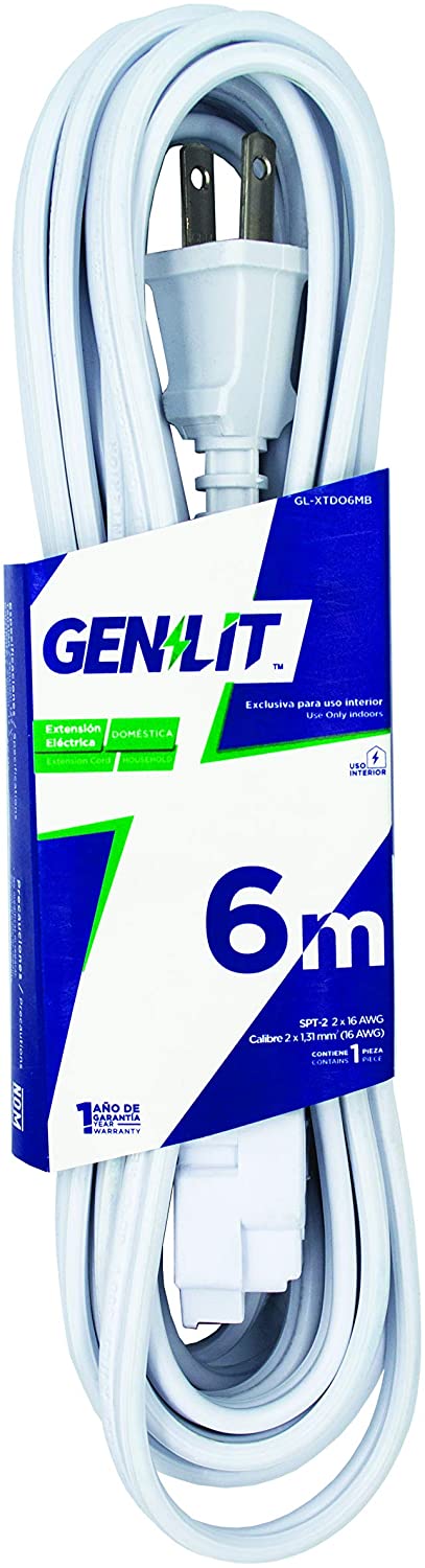 EXTENSION ELEC DOMESTICA 4M BLANCA