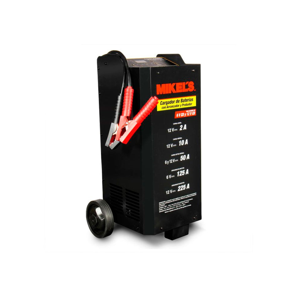Cargador baterías con arrancador y amper MIKELS CBAP-225