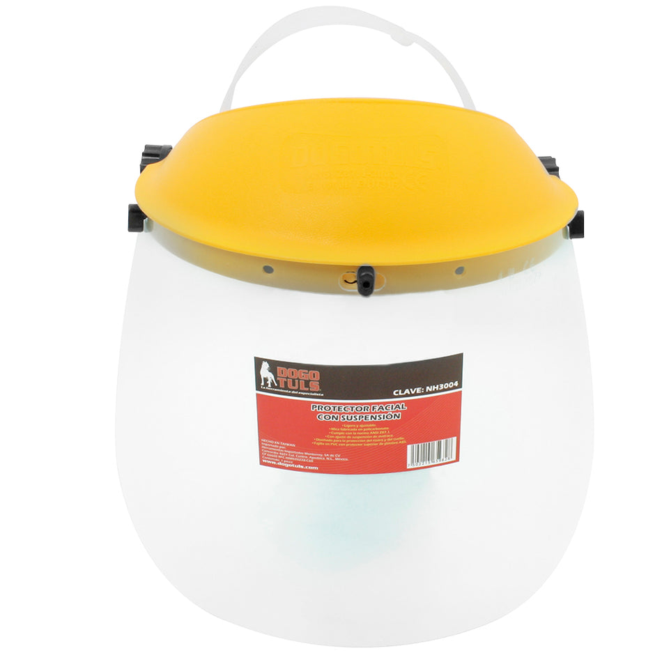 PROTECTOR FACIAL CON SUSPENSION MATRACA DOGOTULS NH3004