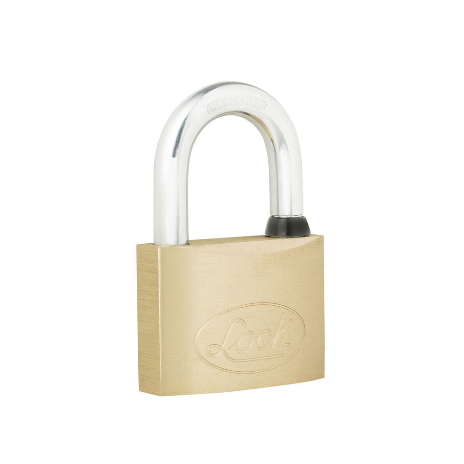 Candado de latón corto 50 mm, llave bancaria Lock L20S50BB