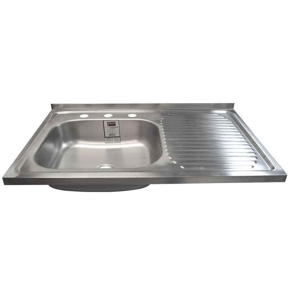 TARJA A.INOX.ESC. DER. 80 X 50 C/RESP.OR