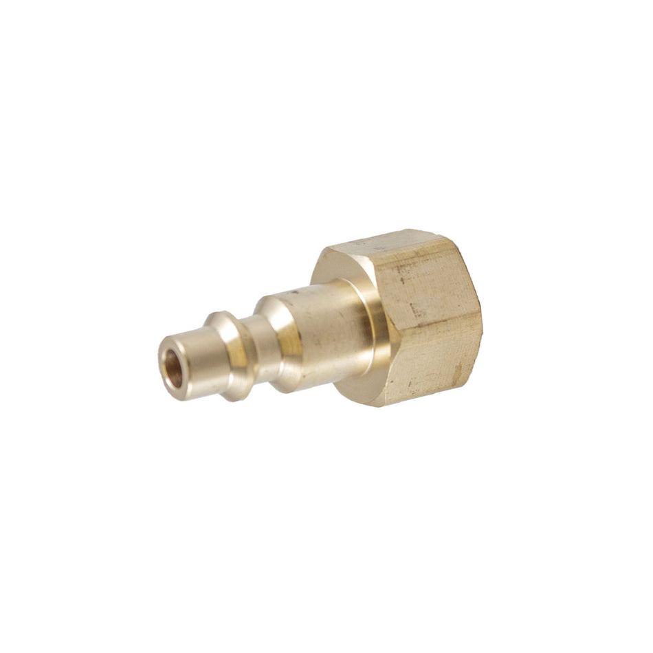 CONECTOR RAPIDO LATONADO HEMBRA 3/8 NPT