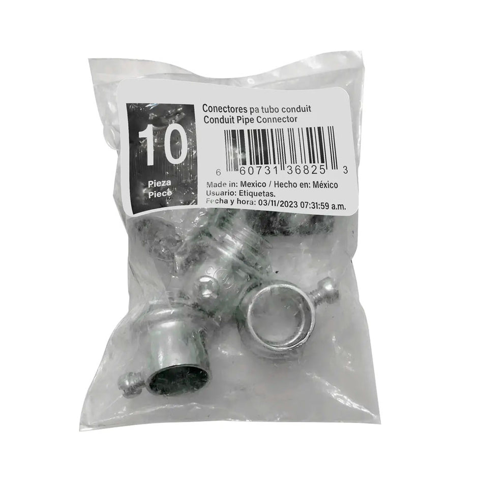 Conector curvo para tubo liquid tight 3/4" Surtek CLT34C