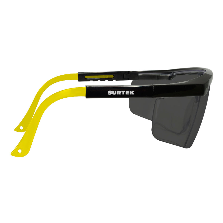 Lentes de seguridad modelo ajustable, oscuros Surtek 137684
