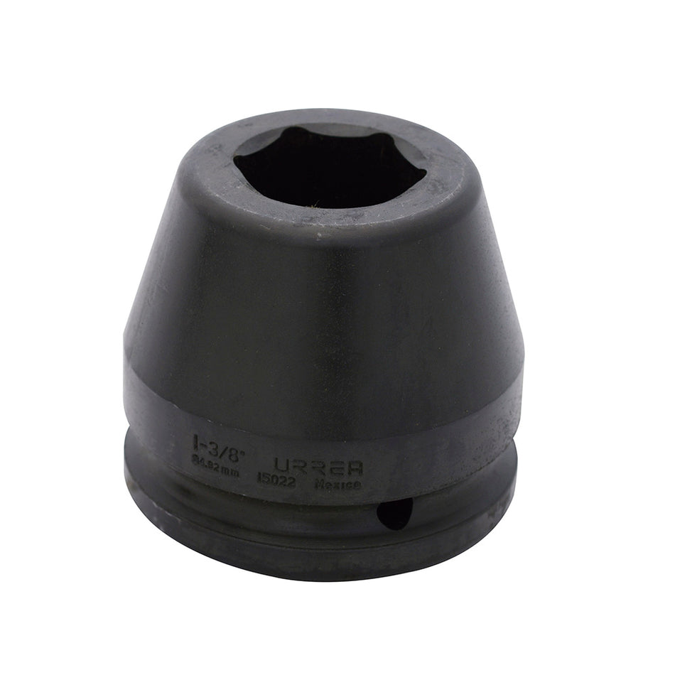 Dado de impacto cuadro de 1-1/2", 6 puntas, en pulgadas, 1-3/8" Urrea 15022