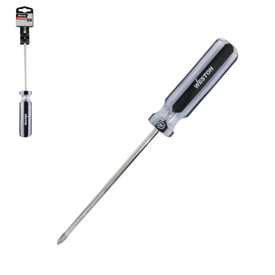 DESARMADOR PHILLIPS 1/4 X 6" MANGO PVC A