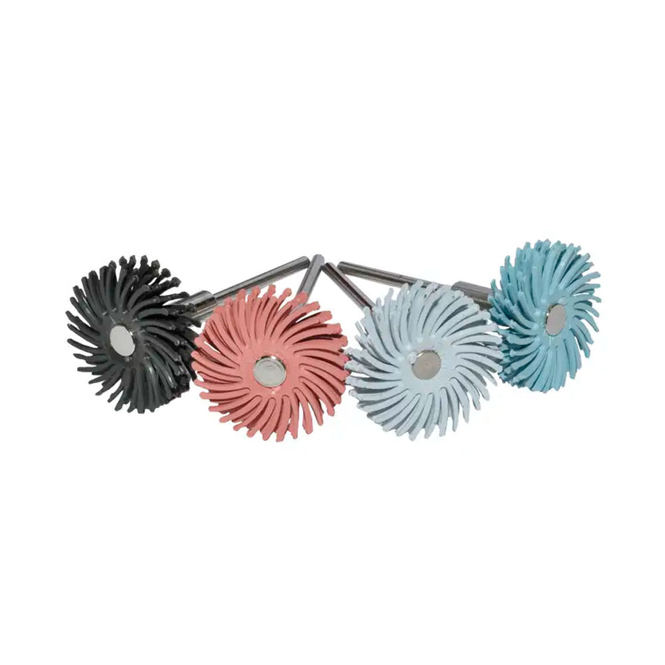 Kit con 4 discos radiales termoplásticos