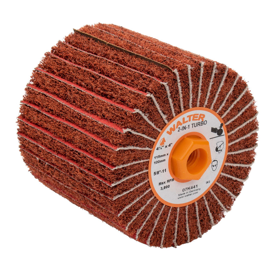 4-1/2X4X5/8-11" TWO-IN-ONE TURBO DRUM