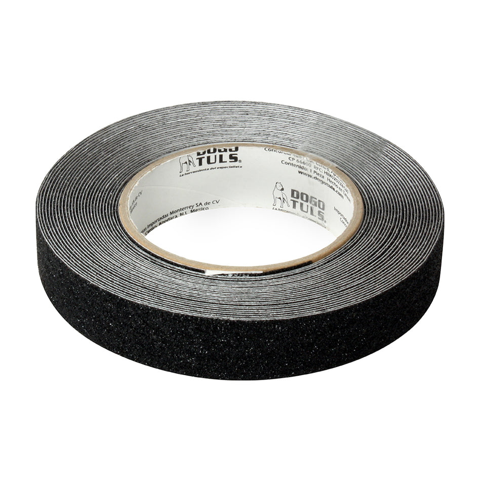 CINTA ANTIDERRAPANTE 1"X 30´ NEGRA DOGOTULS IM2002