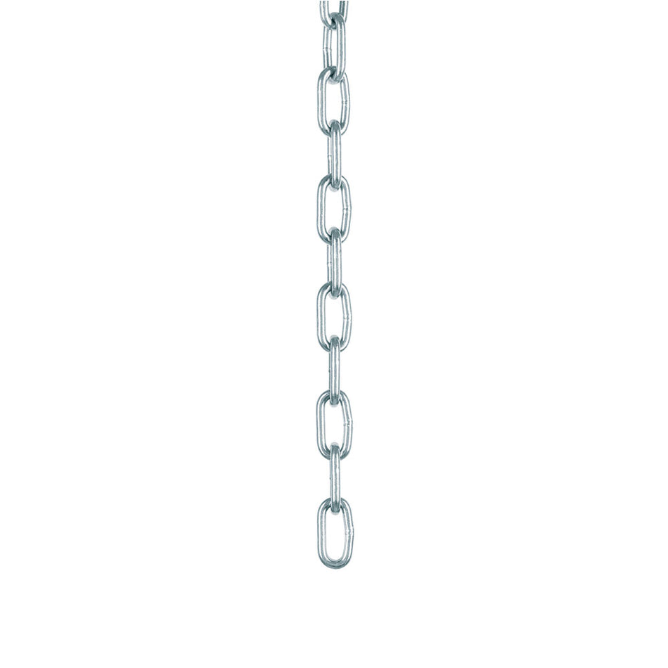 2 metros de cadena galvanizada de 3/16',