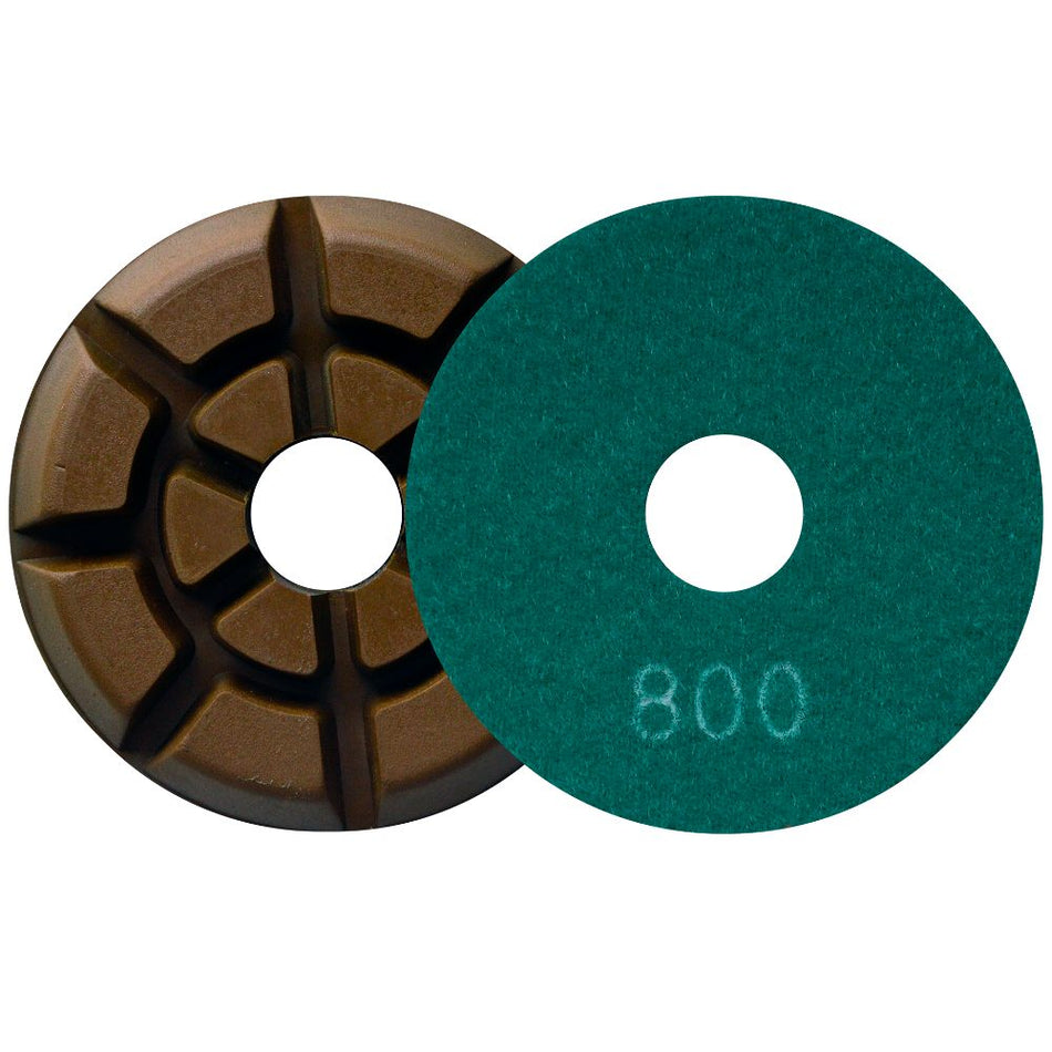 Pad de diamante de 80 x 10 mm para pulid