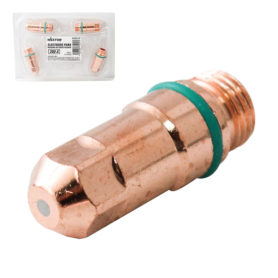 ELECTRODO P/MAQUINA D/CORTE PLASMA 200A,