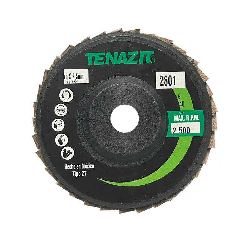 Disco minilam, especificación TZT - 40P,