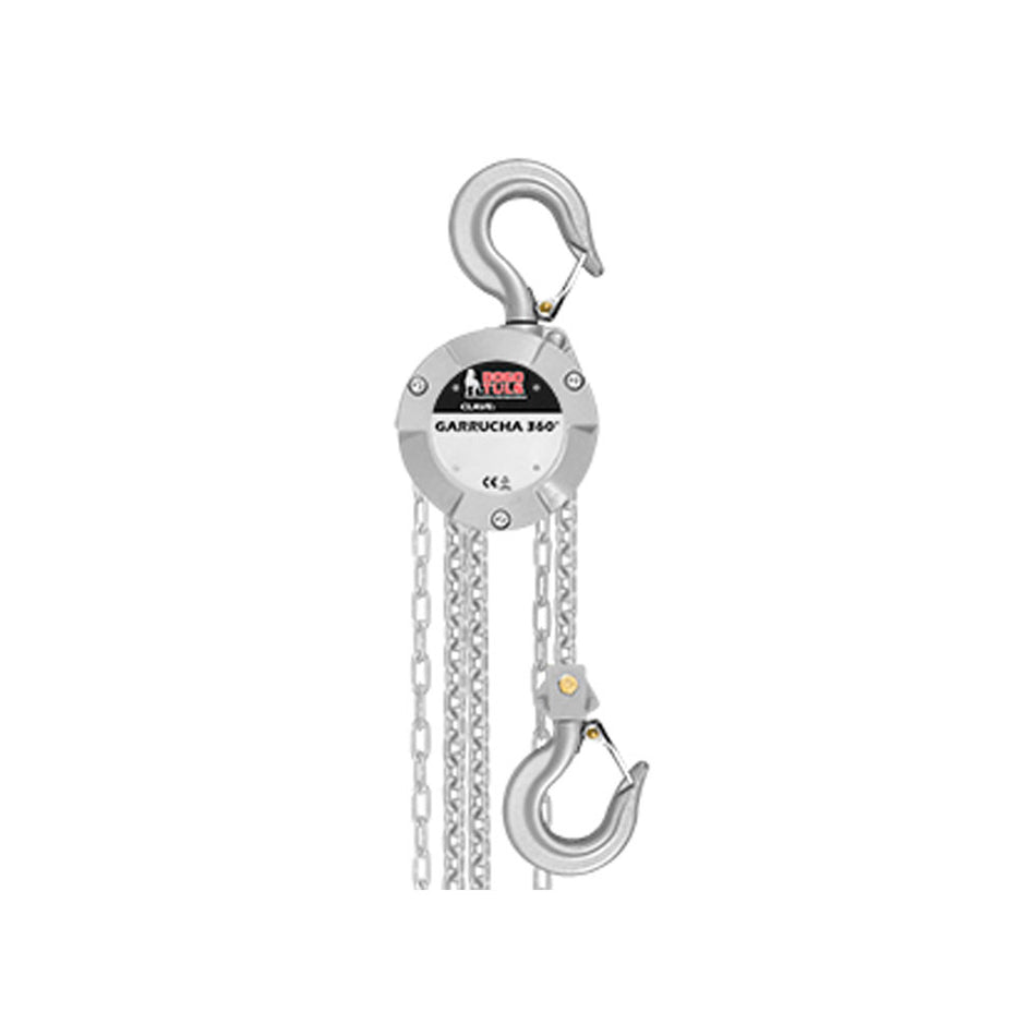 GARRUCHA DE ALUMINIO 360° 0.50T X 3M 4:1 DOGOTULS JT5002