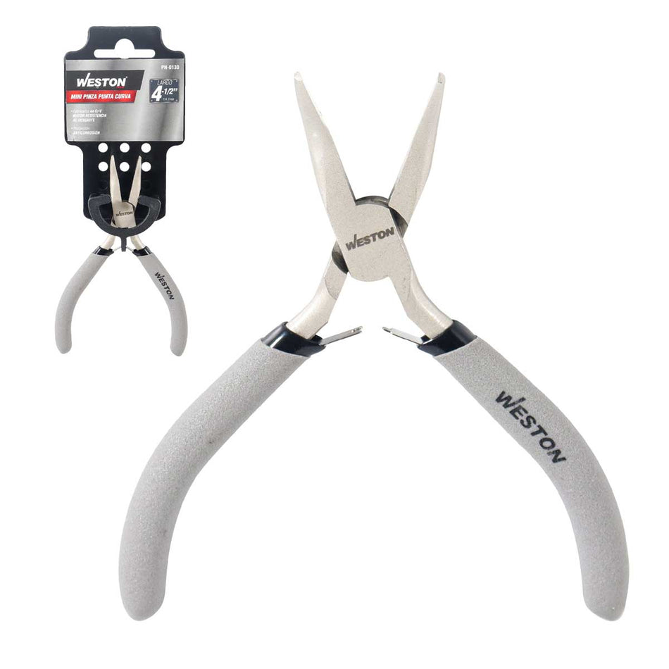 MINIPINZA PUNTA CURVA 4.5" (CAJA C/6 PZA