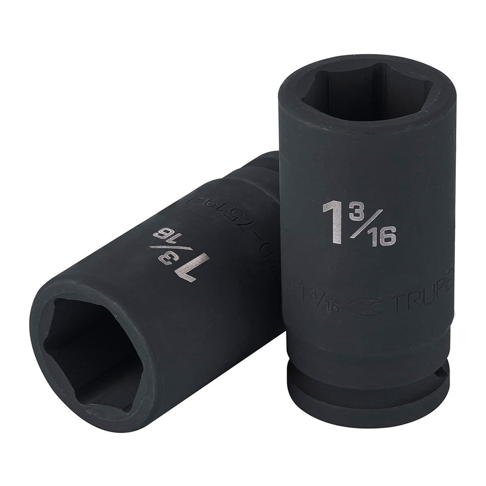 Dado largo de impacto de 1-3/16', 6 punt