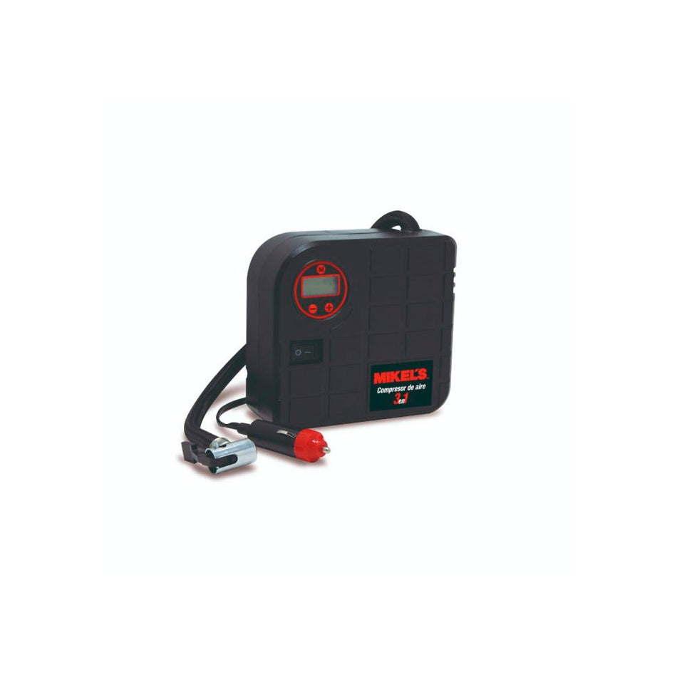 Compresor de aire, 12 V, 3 en 1 (150 PSI MIKELS W-1557