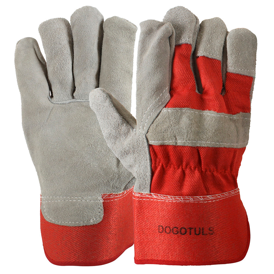 GUANTE DE CARNAZA Y TELA ESTANDAR DOGOTULS SH4016
