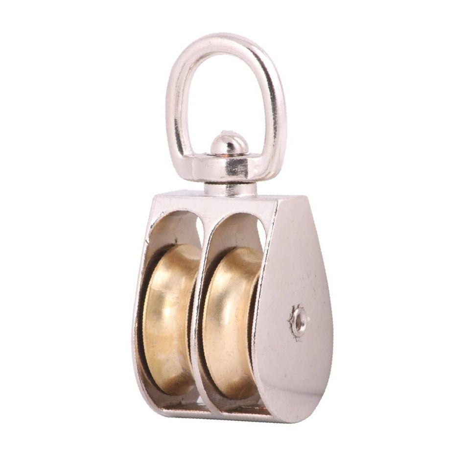 GARRUCHA GIRATORIA DOBLE ZINC 1", WESTON