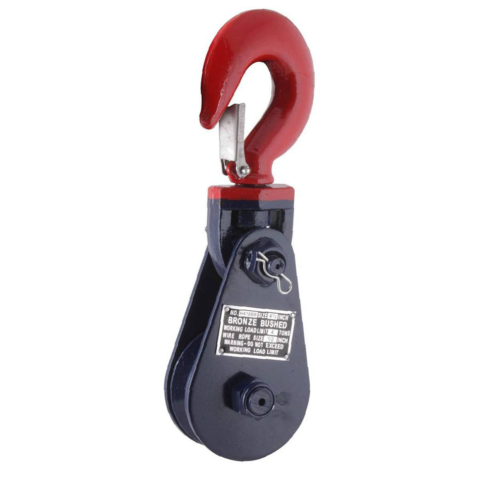 PASTECA C/GANCHO P/CABLE HD 4T 4-1/2", W