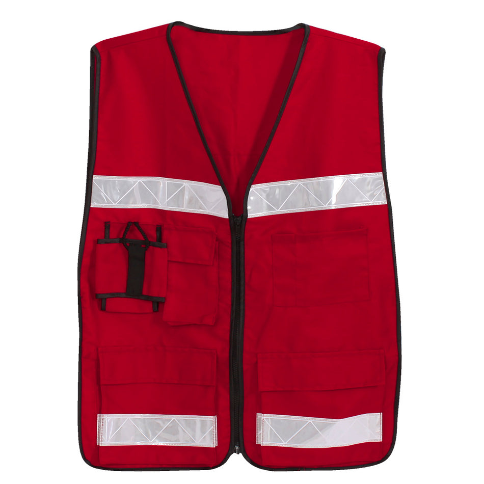 CHALECO RESCATISTA ROJO UNITALLA DOGOTULS QB3070