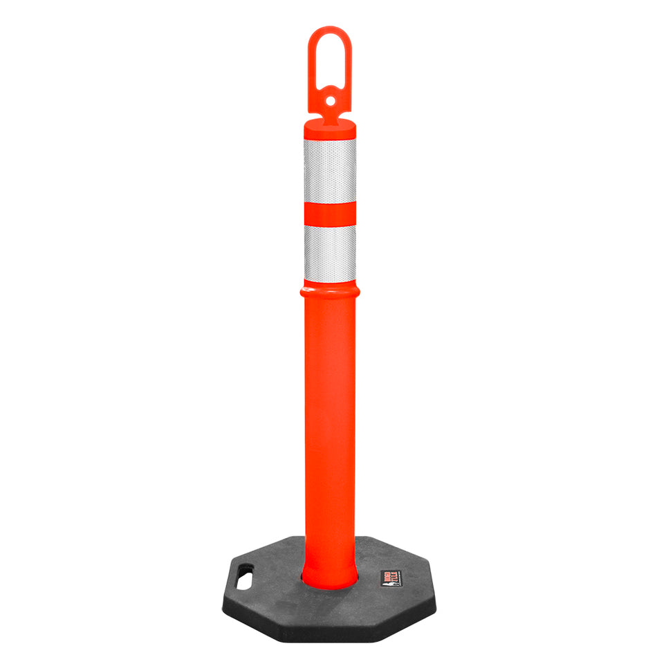 POSTE DELINEADOR CON DOS REFLEJANTES 6KG DOGOTULS CT3011