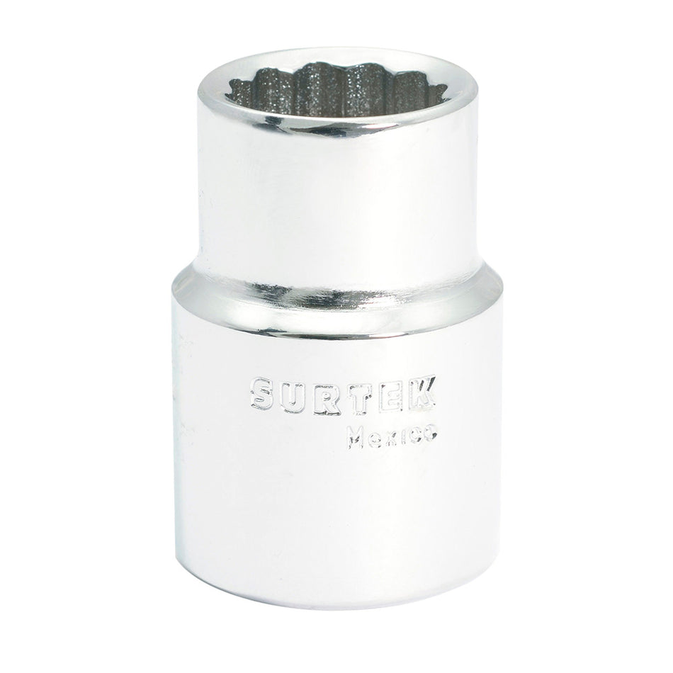 Dado cuadro de 3/4", 12 puntas, en pulgadas, 3/4" Surtek F5924