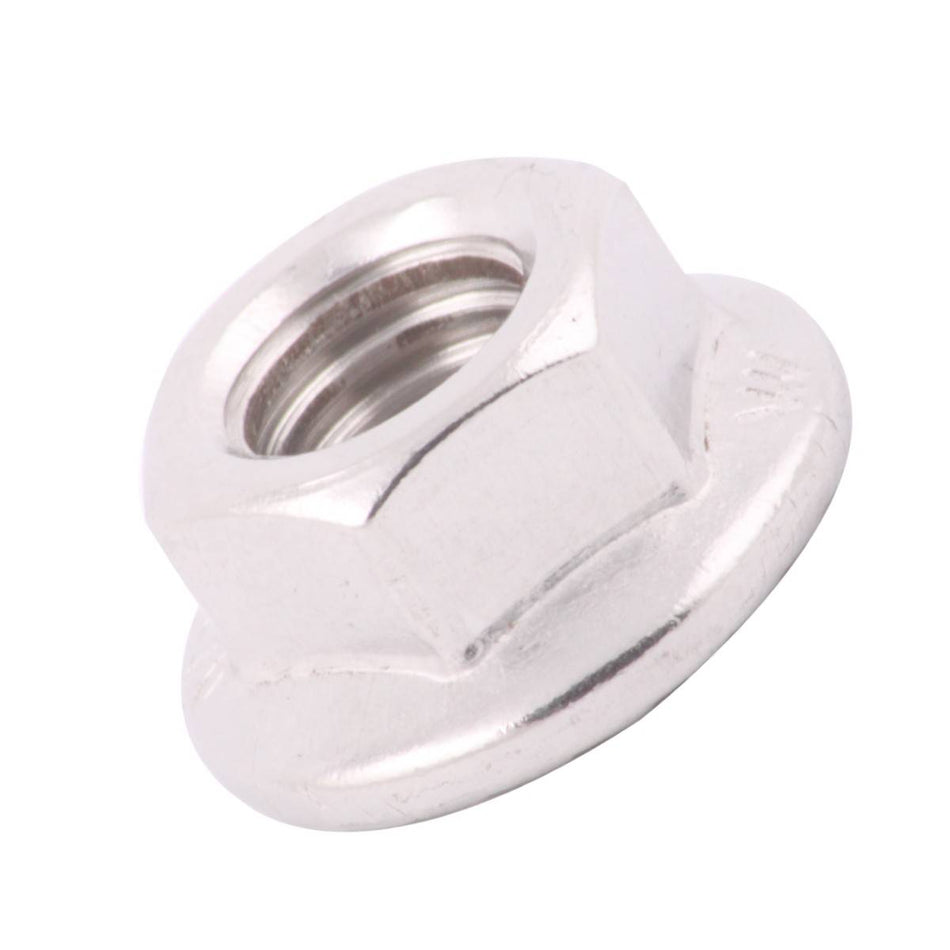 TUERCA HEX. C/ARANDELA DENTADA INOX. M5-
