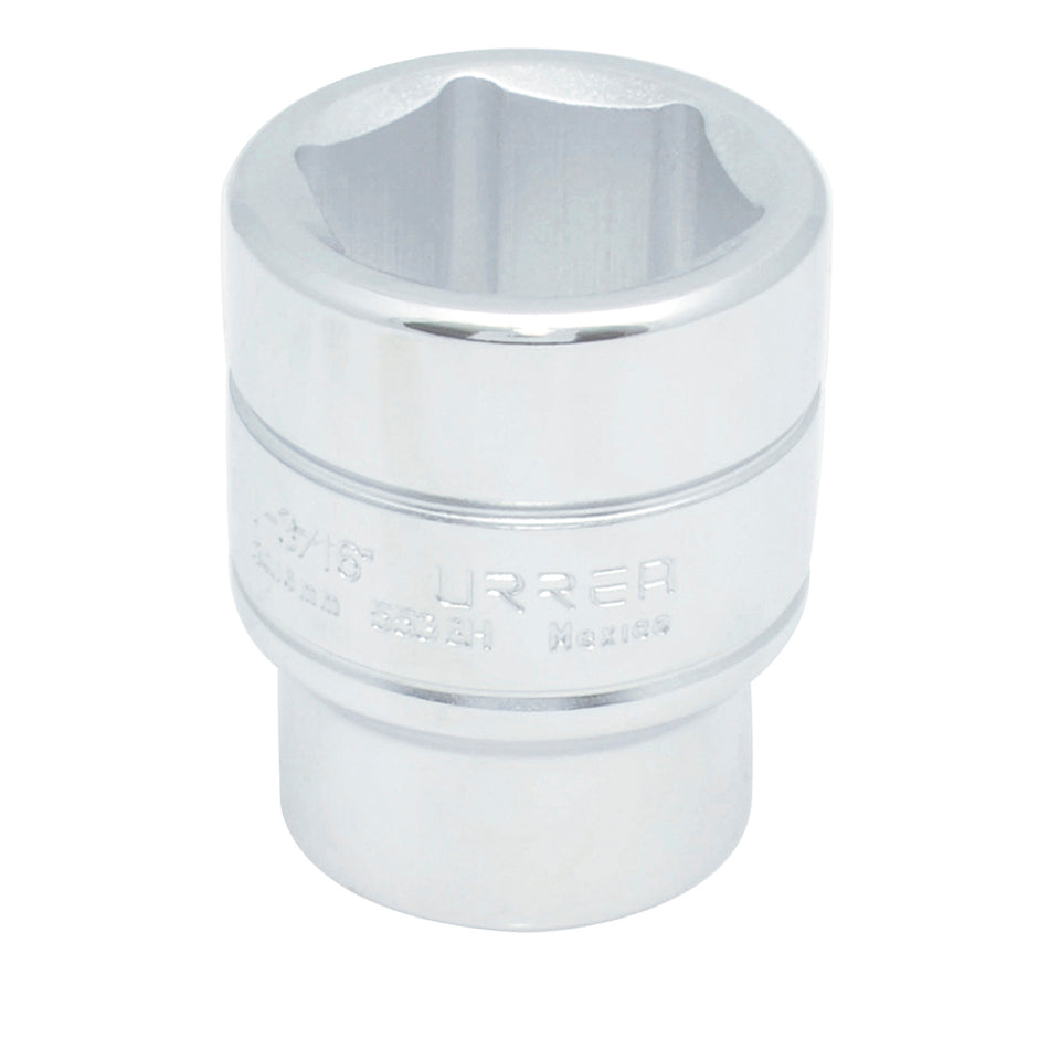 Dado cuadro de 3/4", 6 puntas, en pulgadas, 1-11/16" Urrea 5554H