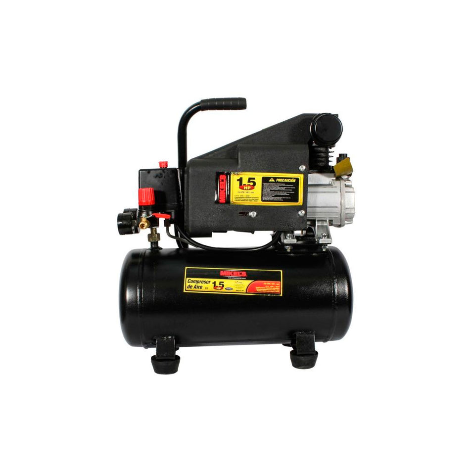 Compresor de aire 1.5 HP (12 lts), MIKELS CA-1.5HP