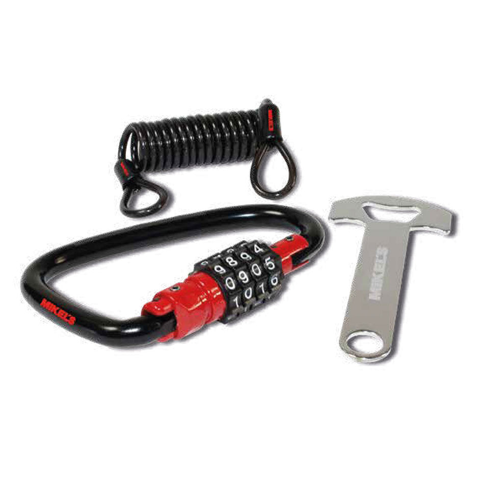 Candado para casco de motocicleta, MIKELS CCM-3